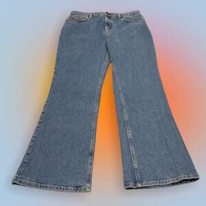 JONES NEW YORK Women’s 12 Stretch Boot Cut Blue Jeans